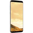 D'or-Pour Samsung Galaxy S8 G950U 64GB    (écouteur+chargeur Européen+USB câble+boîte)-1