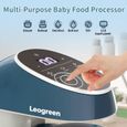 Leogreen Robot Cuiseur Mixeur 7 en 1 pour Bébé, Baby Cook Multifonction Robot de Cuisine, Cuiseur Vapeur, Mélangeur, Réchauffage-1