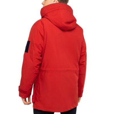 Parka tommy hilfiger homme rouge sales