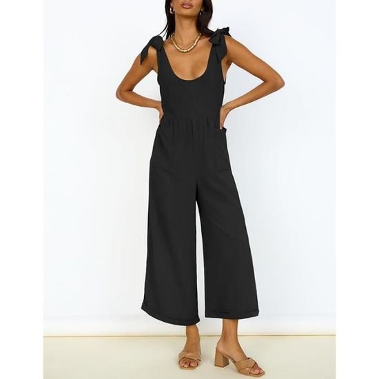 Clara | Combinaison Femme à Jambes Larges