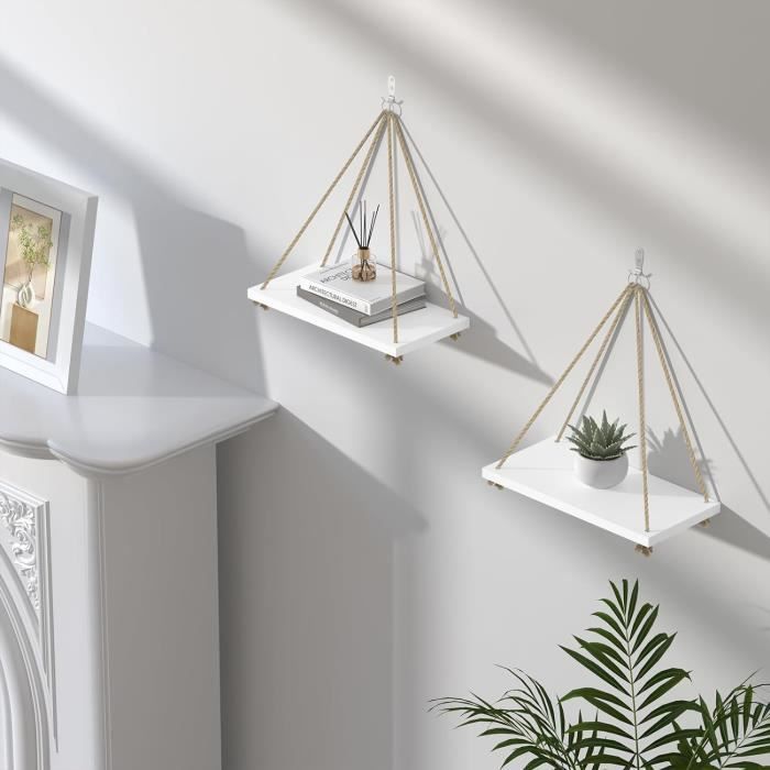 2 Étagères Suspendues Pour Plafond - Rangement Kayak, Planche De Surf, Outils - Garage Et Atelier