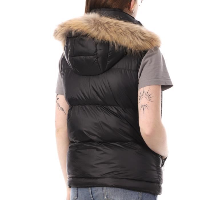 Doudoune sans manche JOTT Texas Femme Noir Garnissage en plumes et duvet certifie Black Cdiscount Pret a Porter