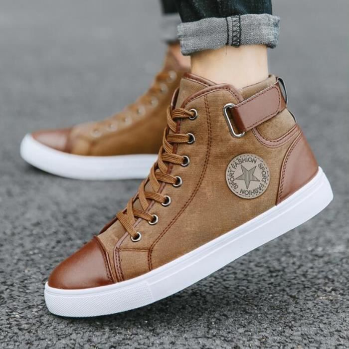 Basket montante marron store