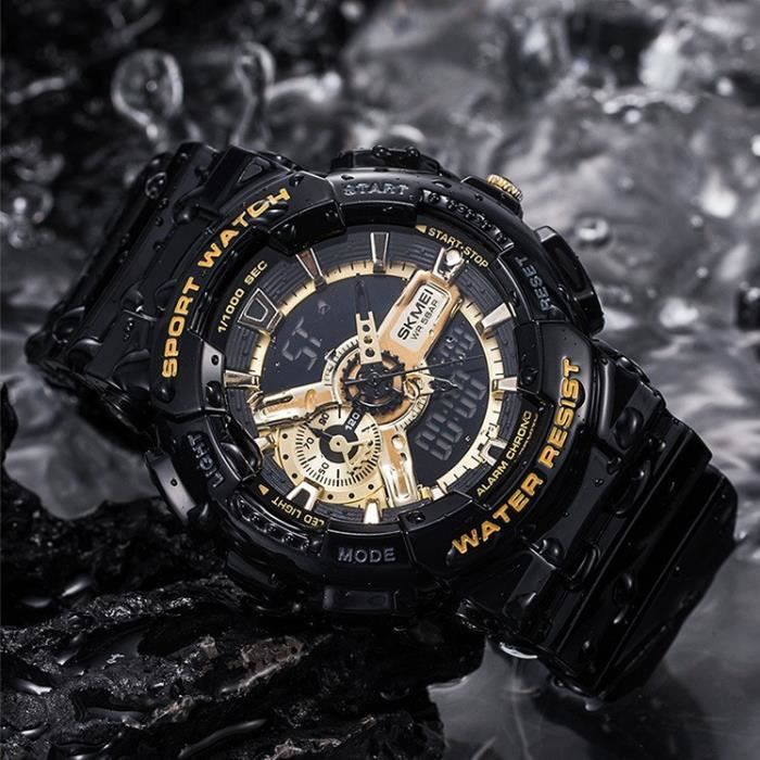 Montre homme antichoc etanche sales
