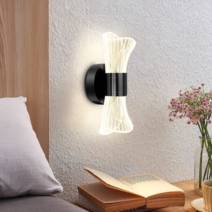 55CM 22W LED Applique Lampe Murale Etanche - Décor Salle de bain Avant  Miroir Intérieur Lumière Blanche - Cdiscount Maison