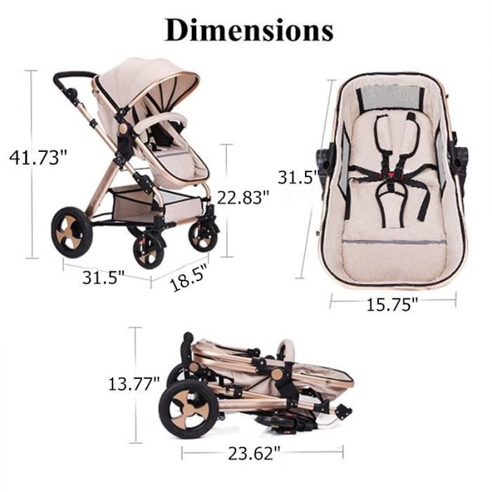 Poussette hamac shop transformable en landau