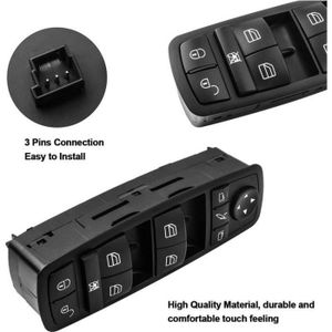 Interrupteur Vitre électrique Pour Mercedes-Benz E-Class W213 W238 - Référence 2139055103 - Côté Conducteur Avant