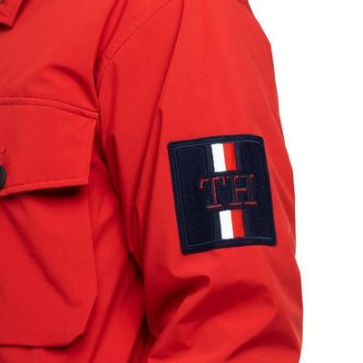 Manteau tommy 2025 hilfiger homme rouge