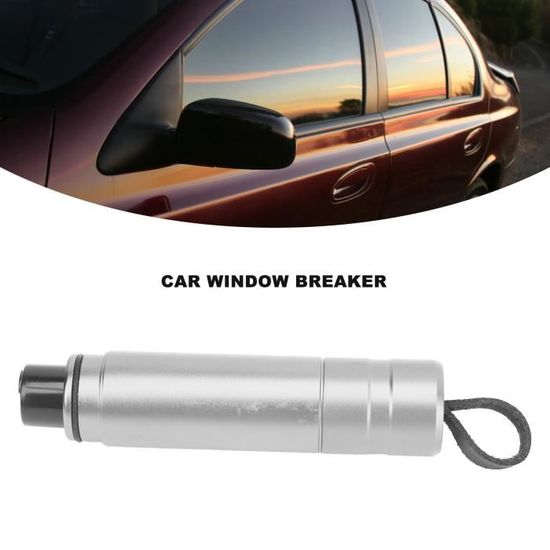 Akozon Brise-vitre de voiture Marteau de sécurité brise-vitre  coupe-ceinture de sécurité en alliage d'aluminium acier auto coffret -  Cdiscount Bricolage