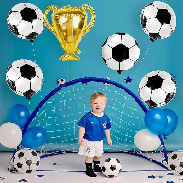 FOOTBALL FÊTE DÉCO Championnat Du Monde Em Anniversaire D'Enfant