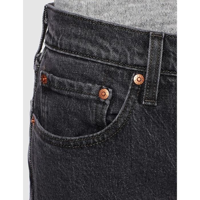 Levi s 501 Crop Jean Droit Cabo Fade 31W 28L Femme 36200