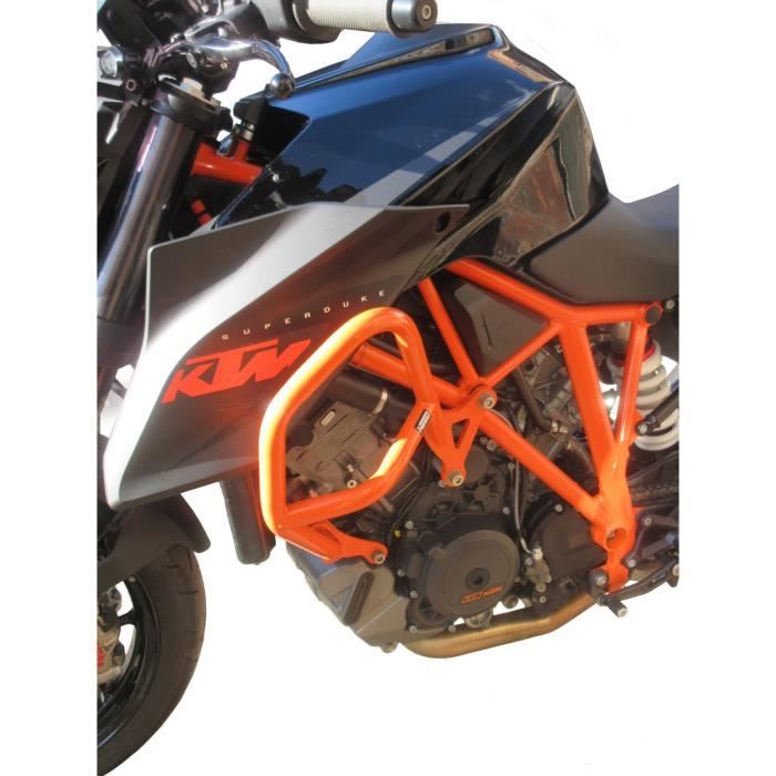 Crash Bars Pare carters Heed KTM 1290 SUPER DUKE R (2014 2016) orange Cdiscount Auto
