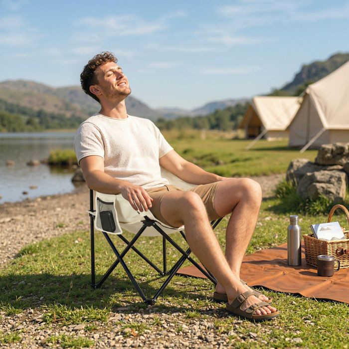 Sportneer – Lot de 2 chaises de camping légère, pliable, compacte et