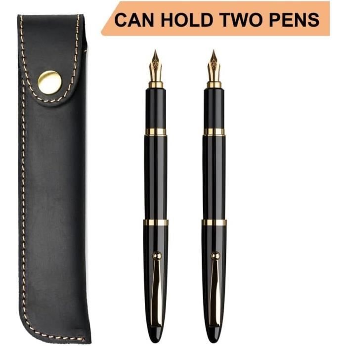 Porte-crayons Autocollants Avec Ressort Réglable - Lot De 8 (noir Et Argent) - Pour Bureau, Frigo, Tableau Blanc - Diamètre 2 Cm - 6