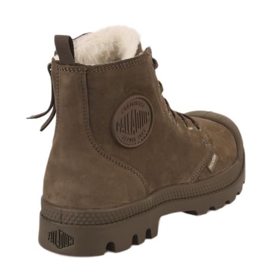 palladium marron femme