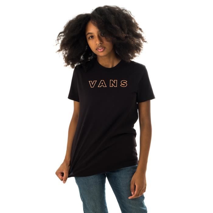 T shirt vans femme gris best sale