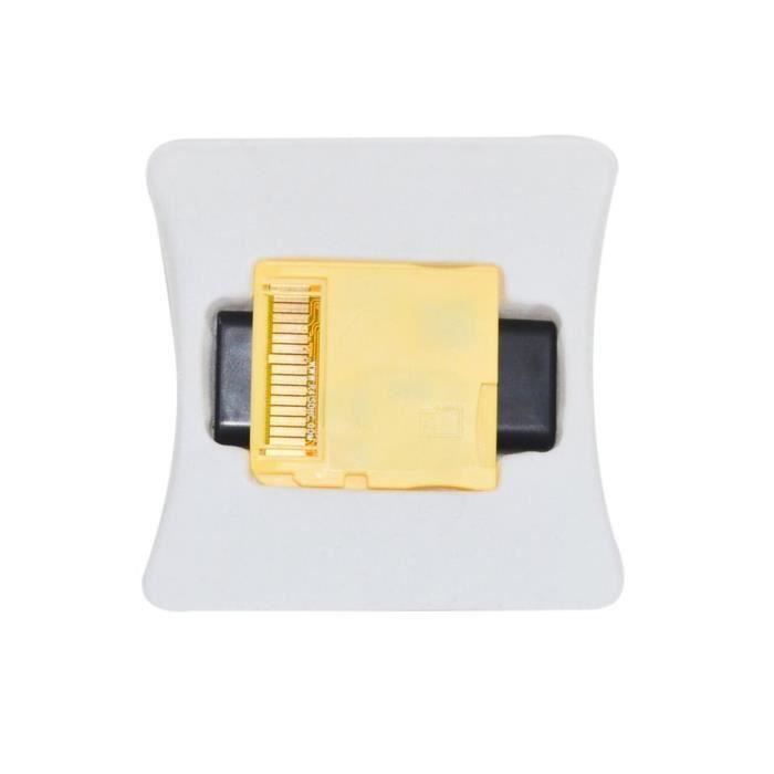 GOOD-Adaptateur Carte R4 SDHC pour DS 2Ds 3DS Ndsi Nds Or - Cdiscount