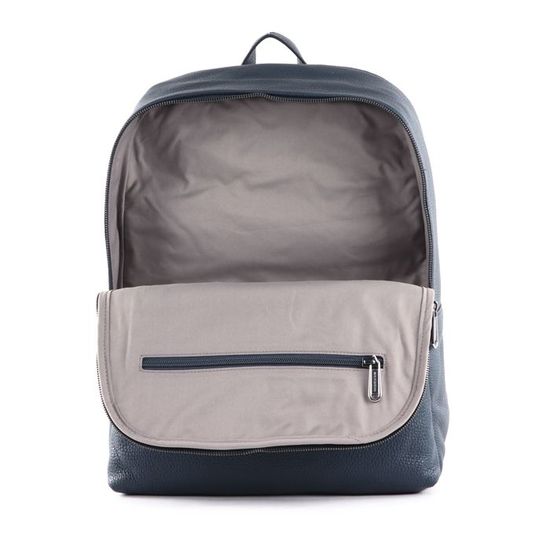 Sac à Dos MANDARINA DUCK Mellow Urban – Cuir Veau Noir, Neuf Pour Femme