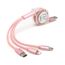 3 En 1 Retractable Cable Usb Type C Cable De Chargeur Universel Pour Ipad 2 Ipad 3 Ipad 4 Ipad Air Air 2 Air 3 Rose Prix Pas Cher Cdiscount