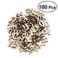 Lettre alphabet en bois