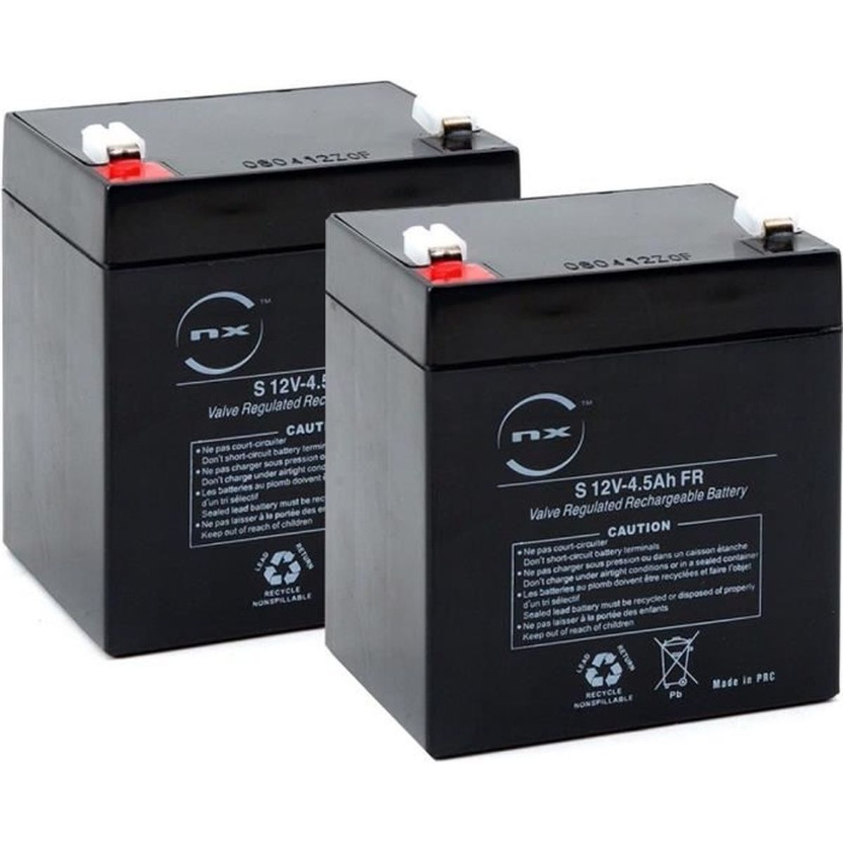 2 X Batteries Plomb Trottinette Piki 120 Watts Prix Pas Cher Cdiscount