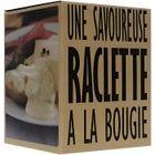 Raclette - Cookut - Lumi - 4 appareils individuels - Acier revêtu - Alimentation bougie