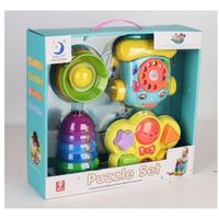 Jouet - FOLAYA - Set Rainbow overlay Baby Toys - Blanc - 3 ans - A monter soi-même