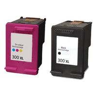 Cartouches d'encre compatible avec HP 300 XL pack de 2 cartouche HP 300 xl