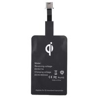 HURRISE Module de charge QI Adaptateur Chargeur sans Fil Qi Module Récepteur pour Type-C Téléphone Mobile