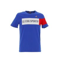 Tee shirt homme manches courtes - Le coq sportif - Tri tee ss n1 m - Bleu - Multisport