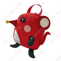 TD® Mignon dessin animé rouge animal petit cartable pour enfants Mickey Mouse mini sac à dos garçons et filles couleur petit sac