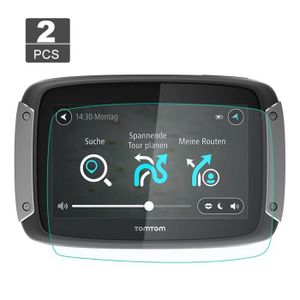 Support GPS TomTom pour voiture pour GPS Rider 40, 42, 400, 410, 420, 450,  500, 550 - Adaptateur et chargeur 