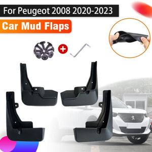 Plaque de seuil de porte de voiture, couvercle de protection pour pédales  automobiles, accessoires pour Peugeot 208 2012 – 2020, 4 pièces