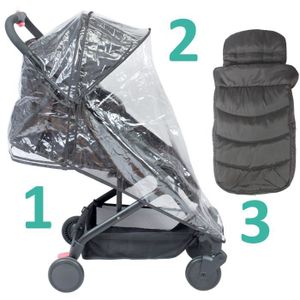 protection pluie poussette bambisol