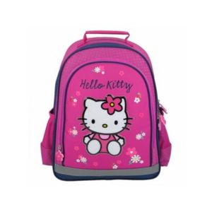 Nouveau Haut Enfants Mignon Hello Kitty Imprimé Toile Cartable Sac week-end Sac Sac de voyage 