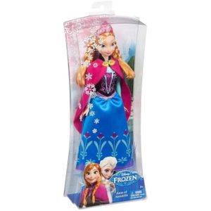 POUPÉE Poupées mannequins et accessoires Disney Princesses - Y9958 - Poupée - La Reine des Neiges - Anna Scintillante