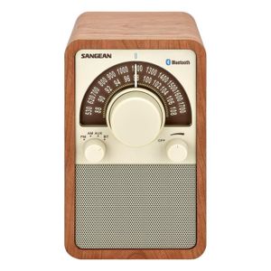 RADIO CD CASSETTE Radio SANGEAN WR-15 BT FM/AM Bluetooth Noyer clair