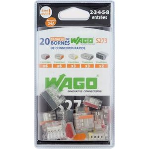 Promo Wago lot de 85 bornes wago s221 chez Screwfix