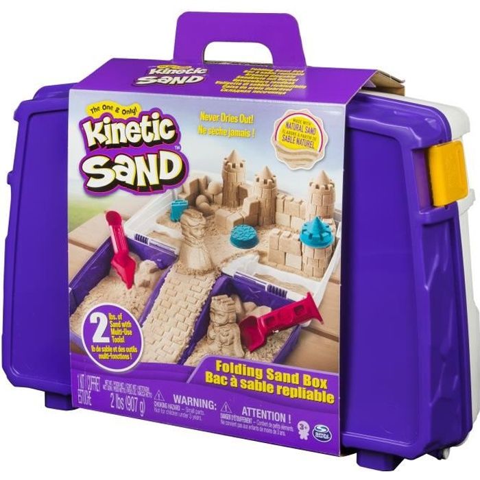 Kinetic sand - sable magique - cornet de glace sable parfume 113g