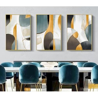 Wallpaper Ligne Abstraite Couleur Bloc Geometrie Art Peintures Decoratives For Android Free