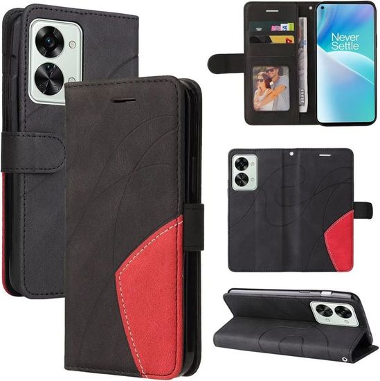 COMAKU Coque OnePlus Nord CE5, Etui Portefeuille, Housse Folio En Cuir De Protection Pour OnePlus Nord CE5 - Noir