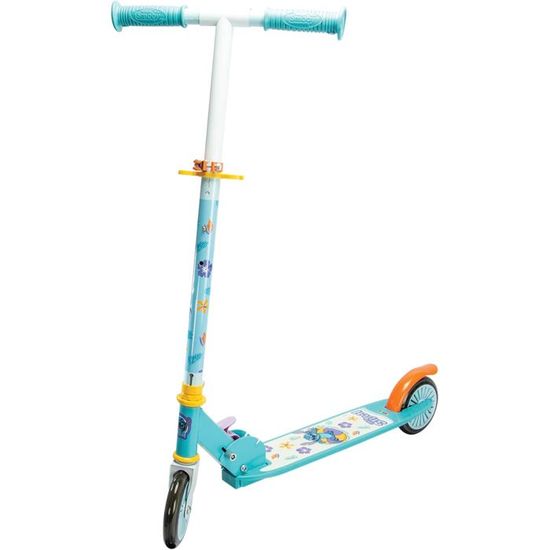 Smoby – Trottinette 3 Roues Stitch – Pour Enfants Dès 3 Ans – Structure Métal, Guidon Réglable Max 67cm