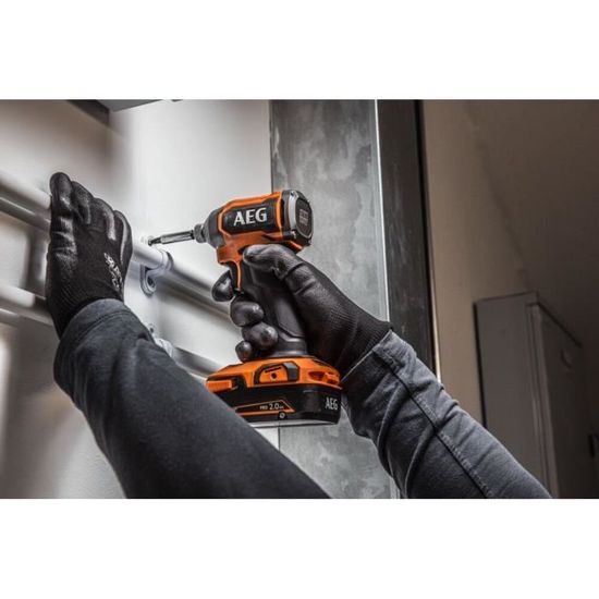 Pack AEG 18V - Boulonneuse à chocs Brushless 300 Nm - Batterie 4.0 Ah - Chargeur
