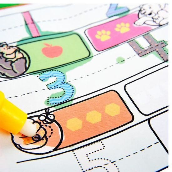 Magic Water livre de dessin Coloriage livre Doodle éducation stylo