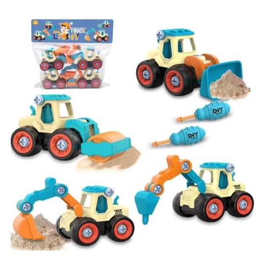 Trattore Agricolo Giocattolo – 302 Pezzi Costruzioni, Per Bambini 8-11 Anni