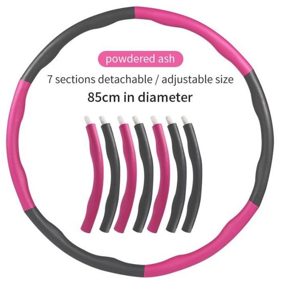 Hula Hoop Pour Adultes, Répartition Uniforme Du Poids, Rembourrage Doux, 8 Sections, Cerceaux Hula Hoop Pour Adultes, Répartition Uniforme Du Poids, Rembourrage Doux, 8 Sections, Cerceaux