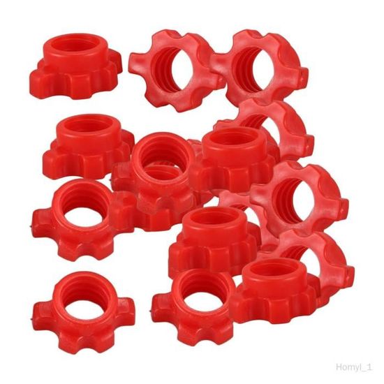 4 écrous De Collier M8 X 1,25 Mm Pour Haltères - Uxcell - Neuf