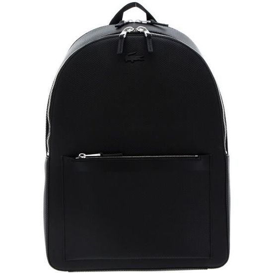 LACOSTE Chantaco Backpack Noir 102786 Noir Cdiscount Bagagerie