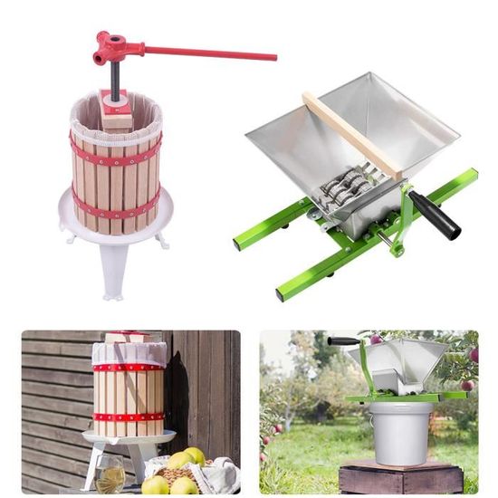 Pressoir Mécanique à Fruit En Inox De 2L, Livraison Offerte - 1