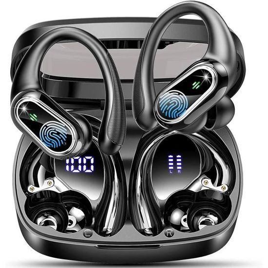 Ecouteurs Bluetooth Sans Fil, Open-Ear Sport Écouteur Bluetooth 5